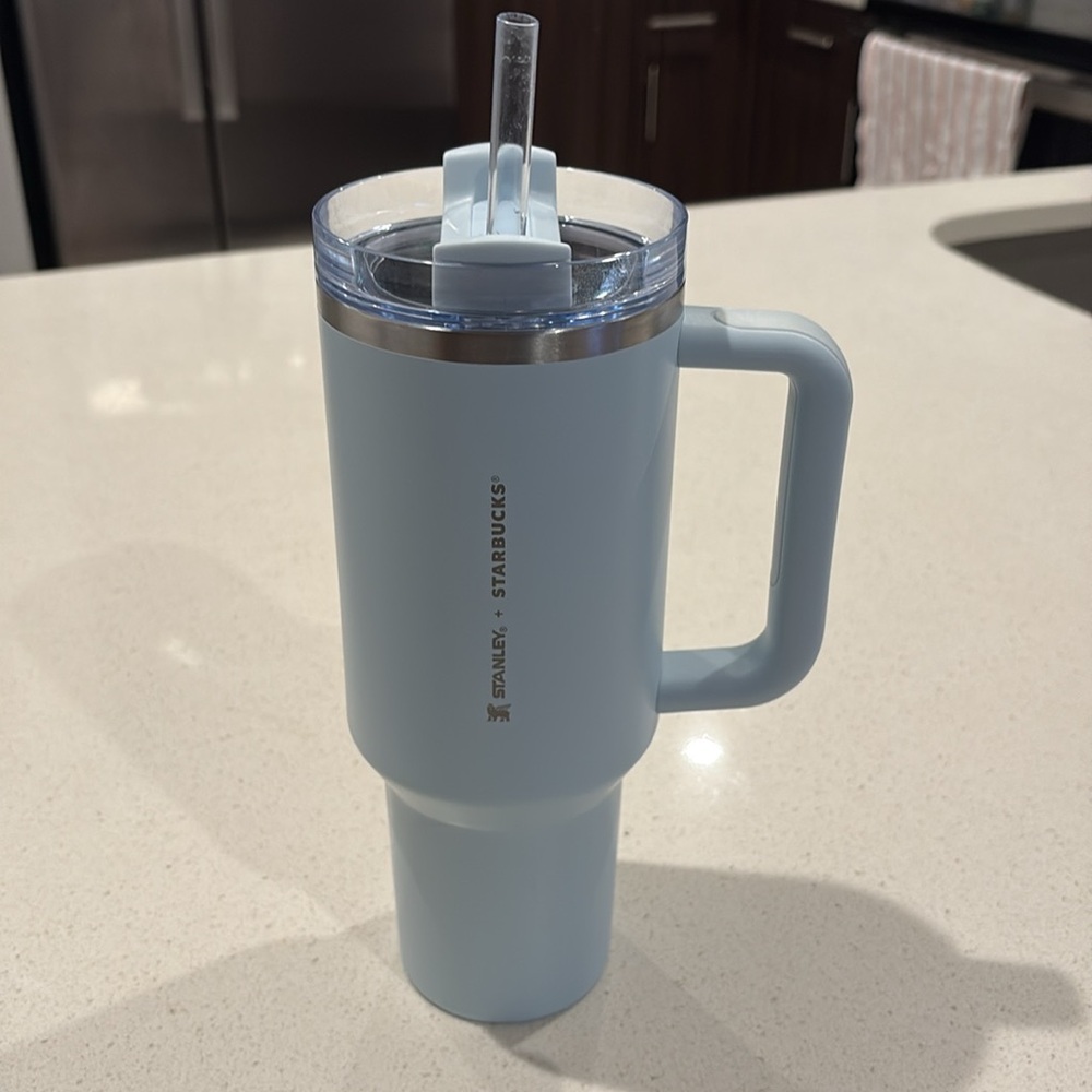 Stanley X Starbucks Spring Blue 40oz Cup